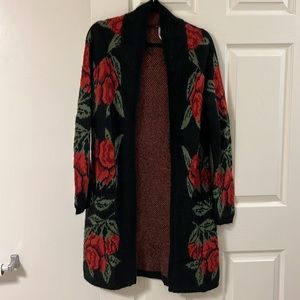 Free People Rose cardigan